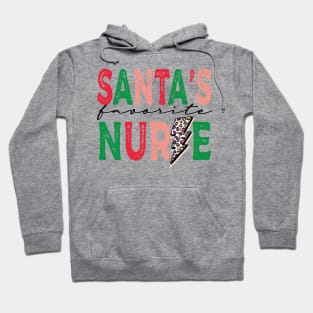 Santa's Favorite Nurse Hoodie